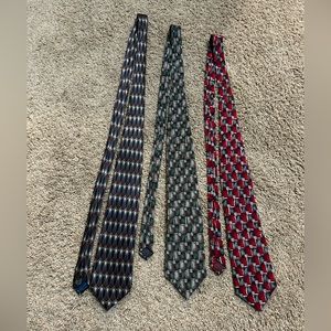 Cocktail collection set of three ties